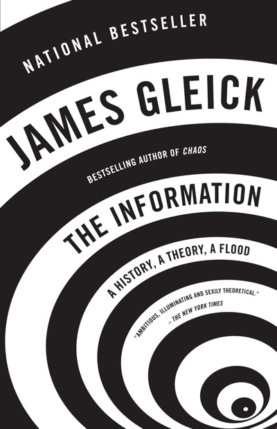 Cover of The Information: A History, a Theory, a Flood by James Gleick